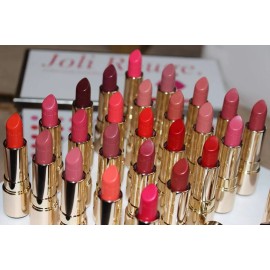 Clarins Joli Rouge Moisturizing Satin Lipstick Plastic Cap Tester - Choose Color - 760 PINK CRANBERRY
