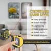 Chamgeco Almighty Ruler Laser Rangefinder, 3-in-1 Infrared Laser Tape Measure,