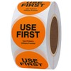 Hybsk USE First Stickers Restaurant Food Service FIFO Label 1.5