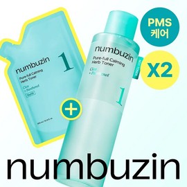 Numbers In No. 1 Soothing Clear Toner 300ml Refill Plan / 넘버즈인 1번 진정 맑게담은 청초토너 300ml 리필기획