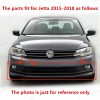 ROKY 7PC For Jetta 2015-2018 Black Bottom Mesh Grille &
