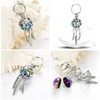 Minicremation Dream Catcher Urn Keychain for Ashes, Stainless Steel Urn