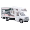 1/32 Kids RV Toy Sound Light Opening Doors Simulation Educational