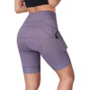 BERGRISAR Women's Padded Cycling Shorts with 4D Seat Padding Breathable