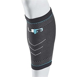 Ultimate Performance Ultimate Compression Elastic Calf And Shin Support, Large, Black/Blue