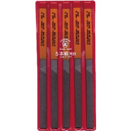Tsubosan HI00501 File, 5 Piece Set, Flat, Rough