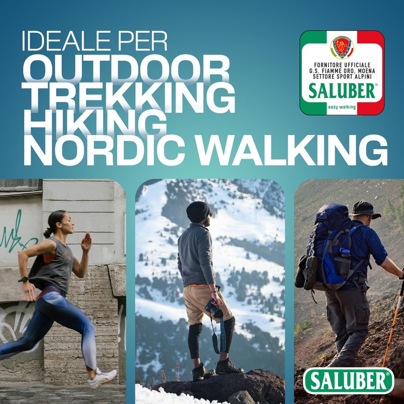 Saluber Active 406 Insoles - Premium Poron+ Insoles for Shock