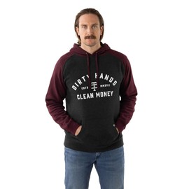 TROLL CO. CLOTHING Dirty Hands Clean Money 2-Tone Midweight Hoodie Pullover