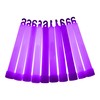 6 inch Premium (15mm) Glow Sticks (10 Pack, Purple)