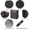SIBOFUEGO Cute Car Trash Can with Lid – Multipurpose Collapsible