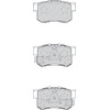 Ferodo FDB4227 PREMIER Brake Pad Set, Disc Brake - (4