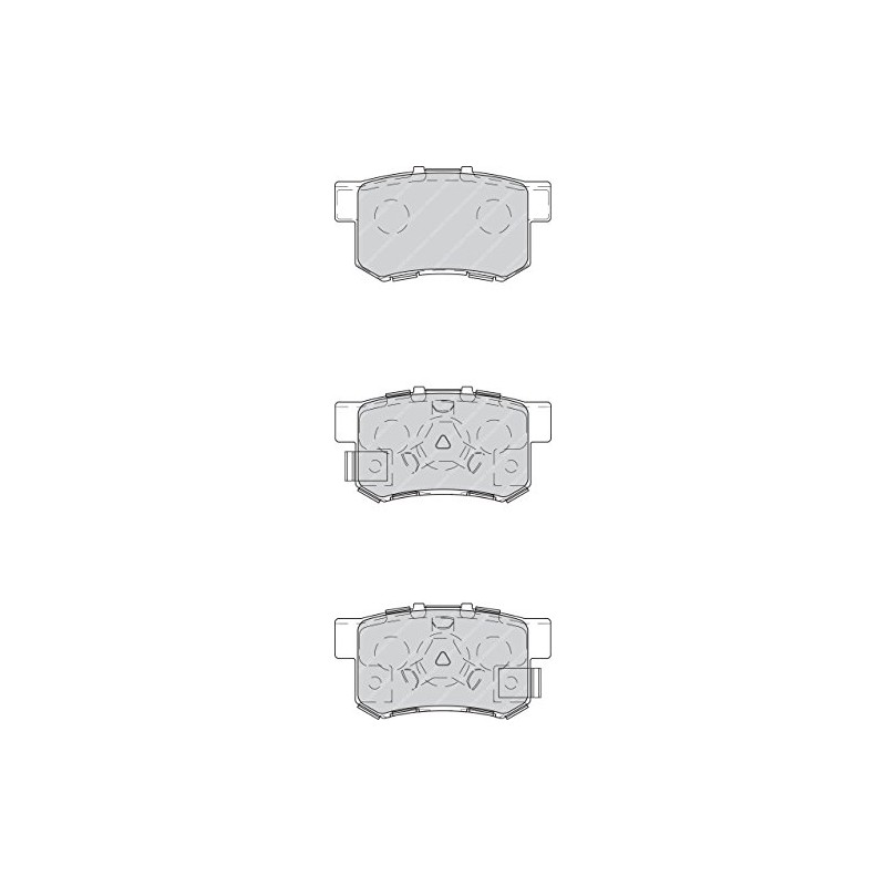 Ferodo FDB4227 PREMIER Brake Pad Set, Disc Brake - (4