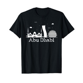 Abu Dhabi TShirt SKYLINE T-Shirt