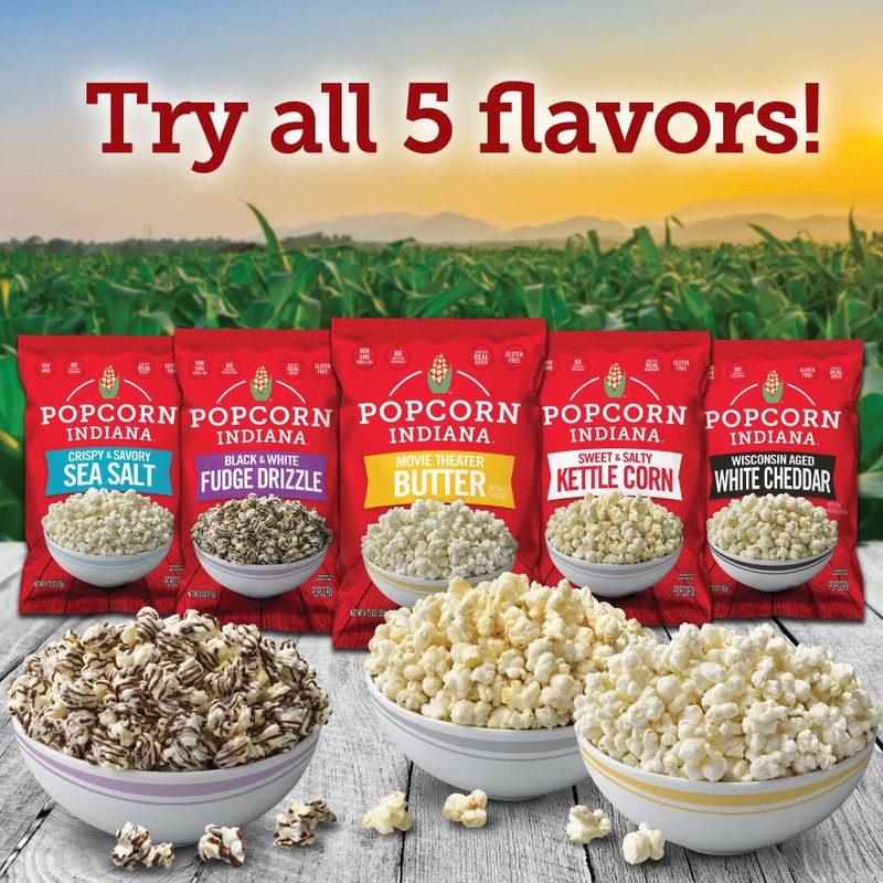 Popcorn Indiana Sea Salt Popcorn - Family Count - 4.75
