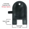 VonDrehle, Sysco Marcal Dispenser Key for Paper Towel & Toilet