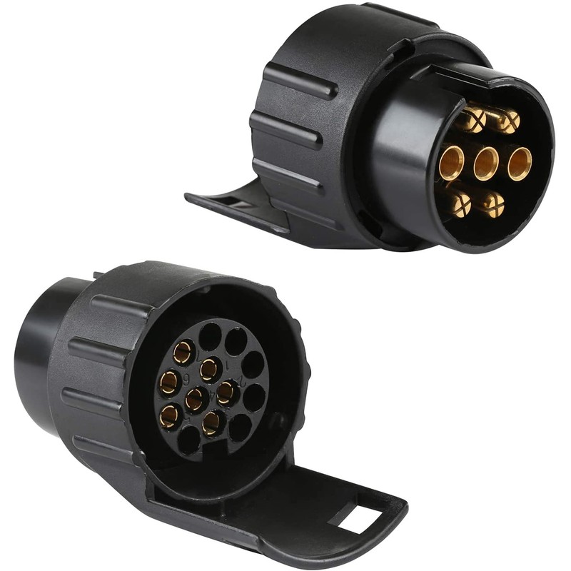 7 to 13 Pins 12V Trailer Adapter Trailer Caravan Car