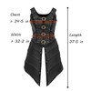 Ucosbros Medieval Armor Viking Armor Knight Dress Armor PU Leather