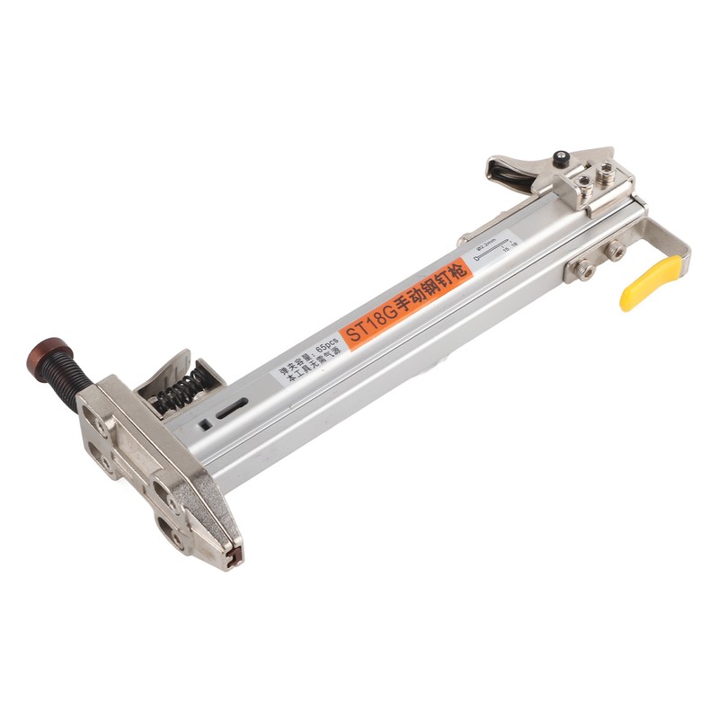 Manual Nailer Woodworking Slotted Steel Nail Gun Furniture Flooring Nailing