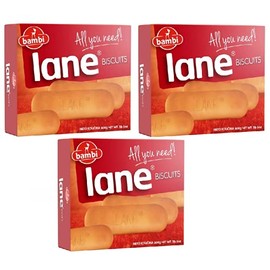 Bambi Lane Ground Biscuits - Each package 1 LB 5 OZ . (600gr) (Lane 3 PACK)