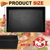 RimCereal 2 Pcs Detroit Style Pizza Pan 10 x 14