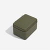Stackers Olive Green Double Watch Zipped Watch Box