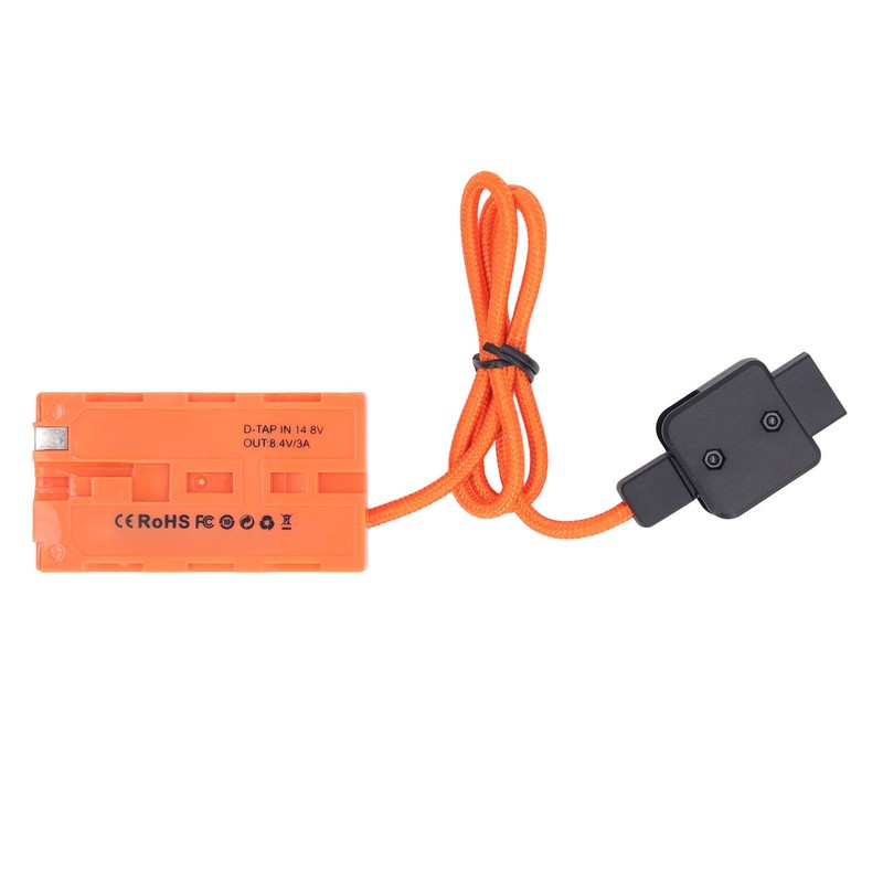 D Tap to NP F550 F570 F970 Dummy Battery DC