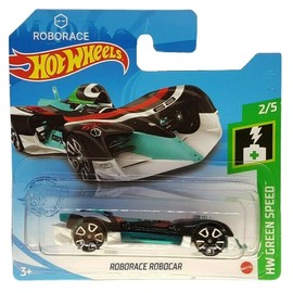 Hot Wheels - Roborace Robocar - HW Green Speed 2/5 - GTC75 - Short Card - Michelin - Mattel 2021