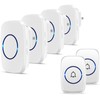 FullHouse Wireless Doorbell Kit Waterproof, Distinguish Front and Back Door
