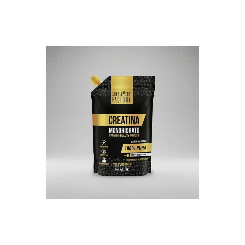Creatina Monohidratada Pura 1 Kg Natural