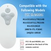 Ceiling Fan Remote Control Replacement, Compatible with Harbor Breeze KUJCE10311/TR214A