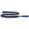 Blue Tiger Cats Eye Buddhist Prayer Beads Japa Mala with