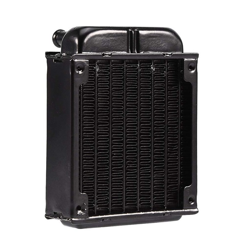PC Water Cooling Cooler, 8 Tube Aluminum Heat Exchanger for
