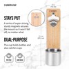 Farberware BBQ Magnetic Bottle Opener with Cup Holder, 11.5 Inch,