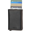 Secrid Men's Wallet Case, 16 mm Slim, Black Brown, Einheitsgröße