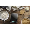 CASO Slim Kitchen Scale, Large Glass Surface, Sensor Touch Operation,