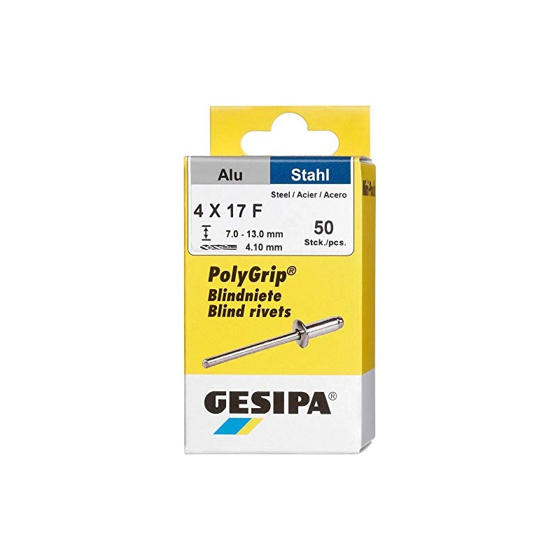 TPF Form 0007693560417 – Mini-Pack Polygrip, Aluminium, Steel, 4 X