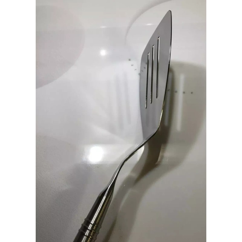 Le Creuset Revolution Slotted Turner LE CREUSET Stainless Steel NWT