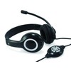 Conceptronic POLONA USB Wired Headset With Microphone - Black