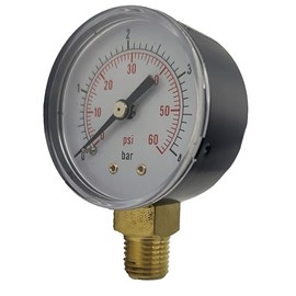 Boxed Pressure Gauge ECX270861 0-60 PSI Replacement for Select Hayward Sand and D.E. Filter