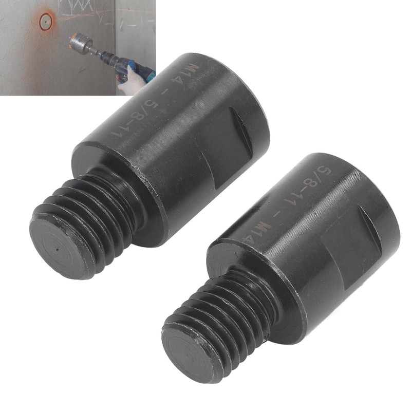 2 Piece Threaded Adapter Thread Chuck Insert Thread Conversion Adapter