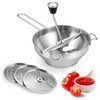 Stainless Steel Food Mill Manual Jams Masher Vegetable Fruit Potato