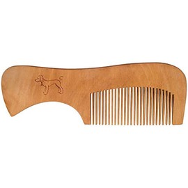'Poodle Dog' Wooden Comb (HA00023930)