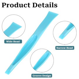 2 in 1 Plastic Scraper Tool,Multi-purpose No-Scratch Scraping Tools Small Scraper Cleaning Tool for Removing Oil Stains, Dirt, Paint, Sticker Remover(3 Pack)