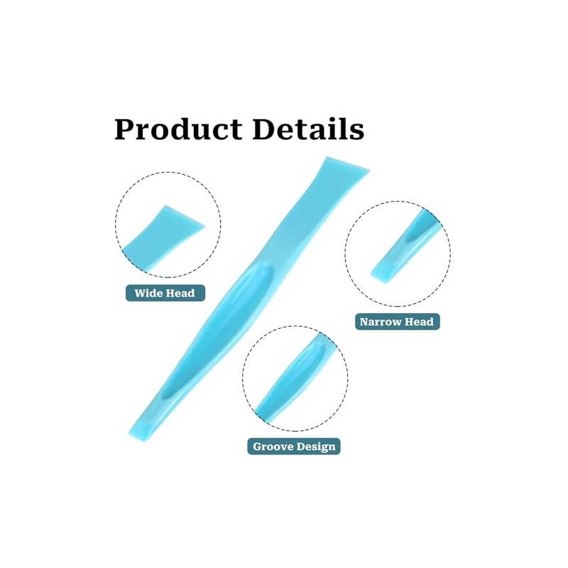 2 in 1 Plastic Scraper Tool,Multi-purpose No-Scratch Scraping Tools Small
