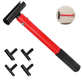 4 in 1 Hinge Gap Adjusting Wrench Kit, Multifunctional Hinge Wrench Door Hinge Adjustment Tool Door Gap Adjustment Tool, Door Hinge Tool Hinge Hole Adjustment Wrench with Rubber Grip for Residential