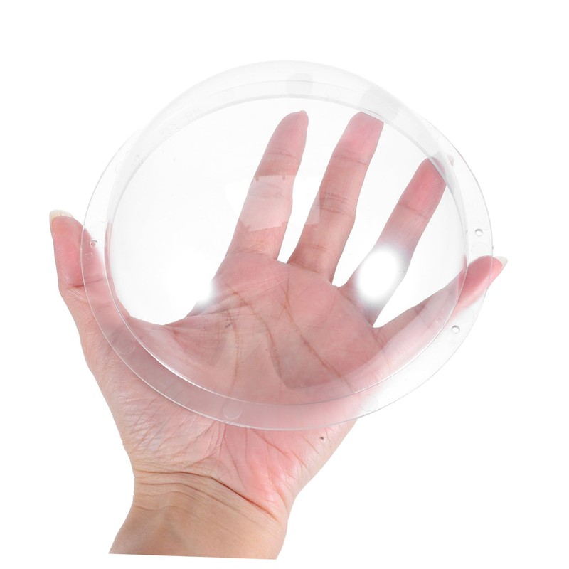 Operitacx Acrylic Clear Camera Dome Cover Transparent Security Cctv Housing