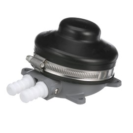 Whale GP4618 Babyfoot Manual Freshwater Galley Pump, Connects to ½-Inch Flexible Hose, 2.2 GPM Max Flow Rate Black
