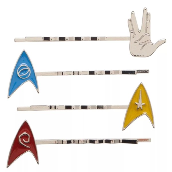 Bioworld Star Trek 4 Pack of Bobby Hair Pins -