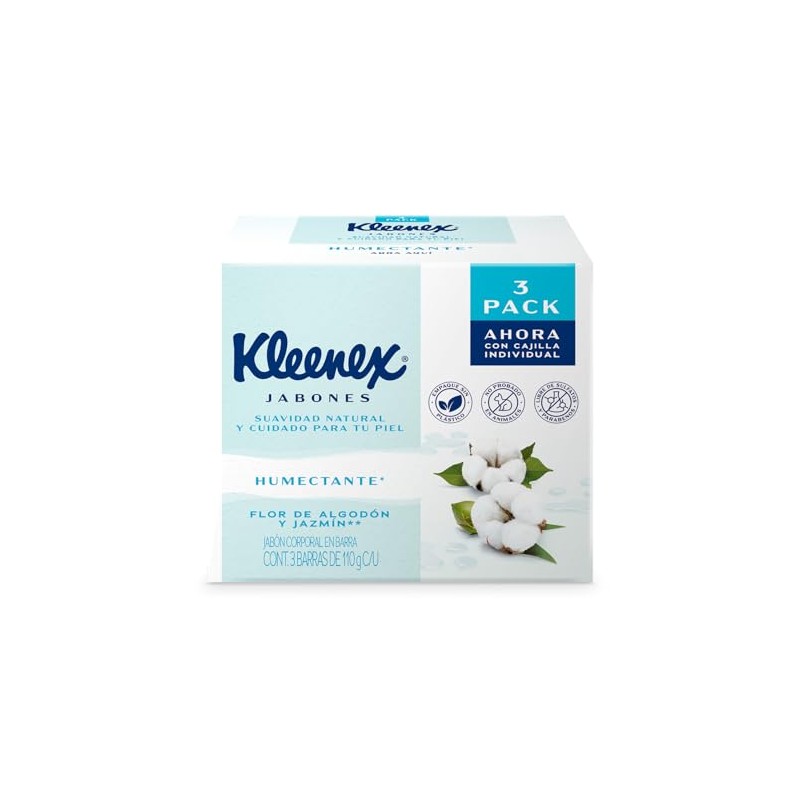 Humectante con Flor de Algodón y Jazmín, Suavidad Natural, Libre