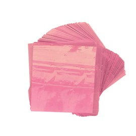 Oasis Supply Twistable Cellophane Wrappers for Candy, Holds Tight, for All Soft or Hard Candies, 4 x 4" 500 Sheets, Pink